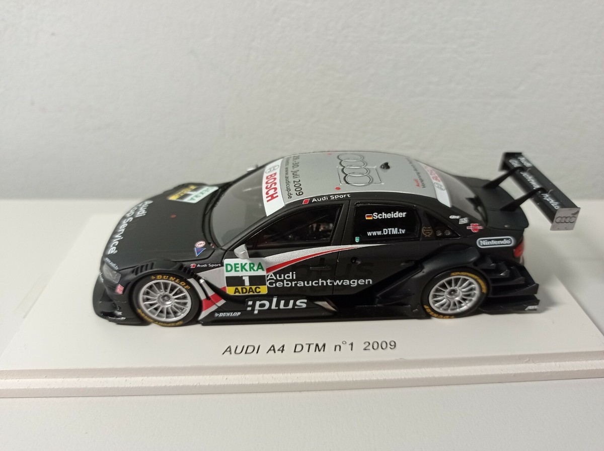 RARE SPARK 1:43 AUDI A4 DTM No. 1 2009 - CODE 2505 | eBay
