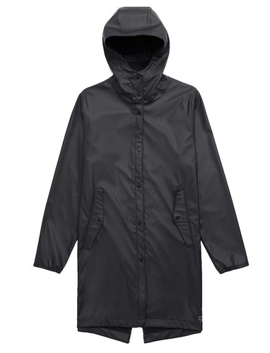 New Herschel Supply Co. Women's Classic Fishtail Black Jacket RWHD-13 - Picture 2 of 2