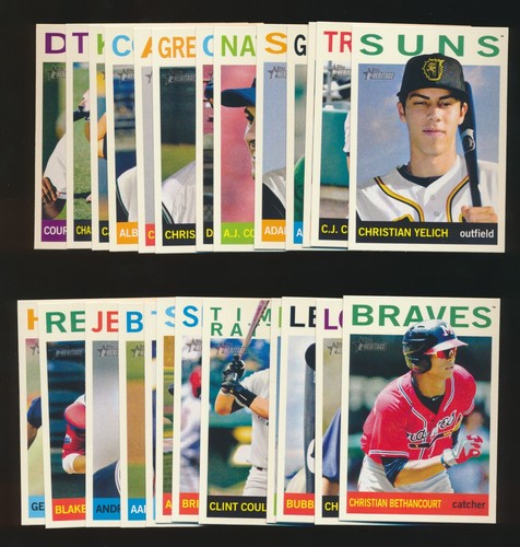 2013 Topps Heritage Minors #201-225 SP--Pick a Card/Complete Your Set*