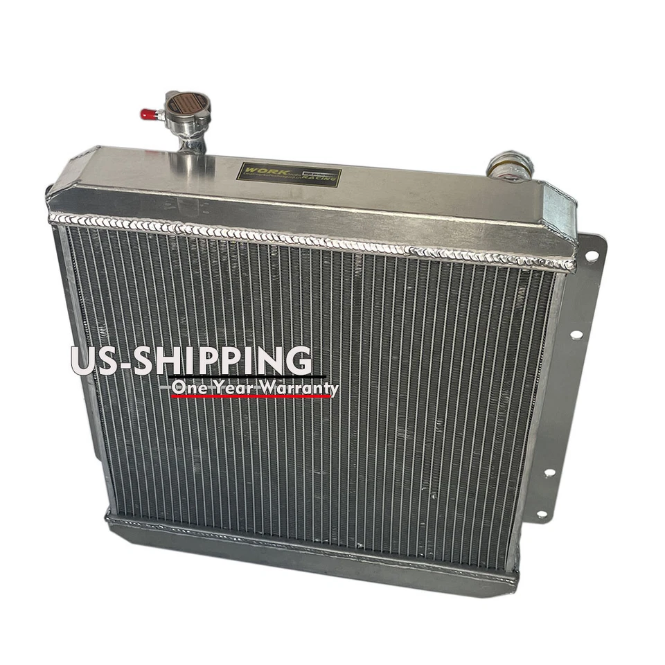 Radiador de refrigeración para Toyota Land Cruiser 1958-1984 serie FJ40 FJ45 L6 1959 1982 Foto 2 de 4