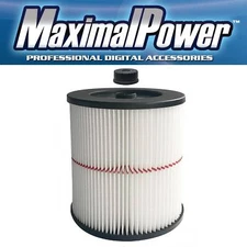 MaximalPower Replace Cartridge Filter for Shop Vac Craftsman 9-17816 Wet Dry