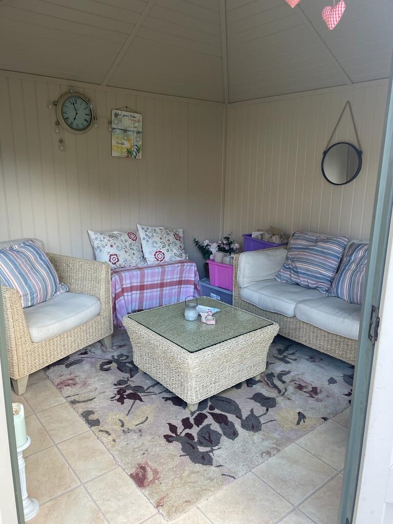 rattan conservatory/summer house furniture used eBay