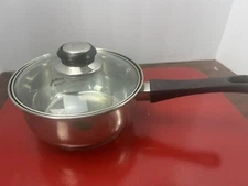 KittAmor Sauce Pan/Pot With Vented Lid Stainless Steel Handle
