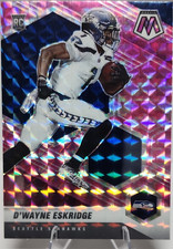 Panini 2021 Mosaic D'Wayne Eskridge Rookie Rookies #319 Seahawks NFL Card. rookie card picture
