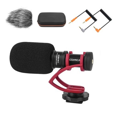 Comica CVM-VM10II Professional Video Microphone with Shock Mount