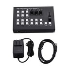 1*HDMI Video Switcher Mixer Support Multiple Camera Live Streaming OSD PIP MIC