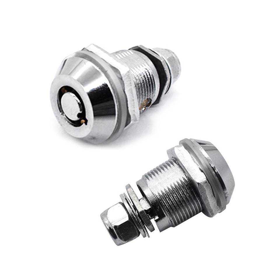 WARRENAU Tour-Pak Trunk Lock Key Kit For Harley Touring 1993-2013 – Chrome Steel, 1-Year Warranty