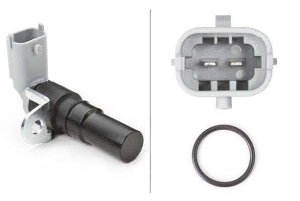 Impulsgeber Kurbelwelle Hella 6PU 009 163 911 FÜR Opel Saab Kurbelwellensensor-image