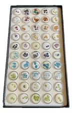 Lot Of Beautiful Estate Faceted Mixed Loose Gemstones   In Display Case NEW