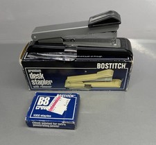 Vintage Bostitch Premium Stapler With Partial Box Of Staples