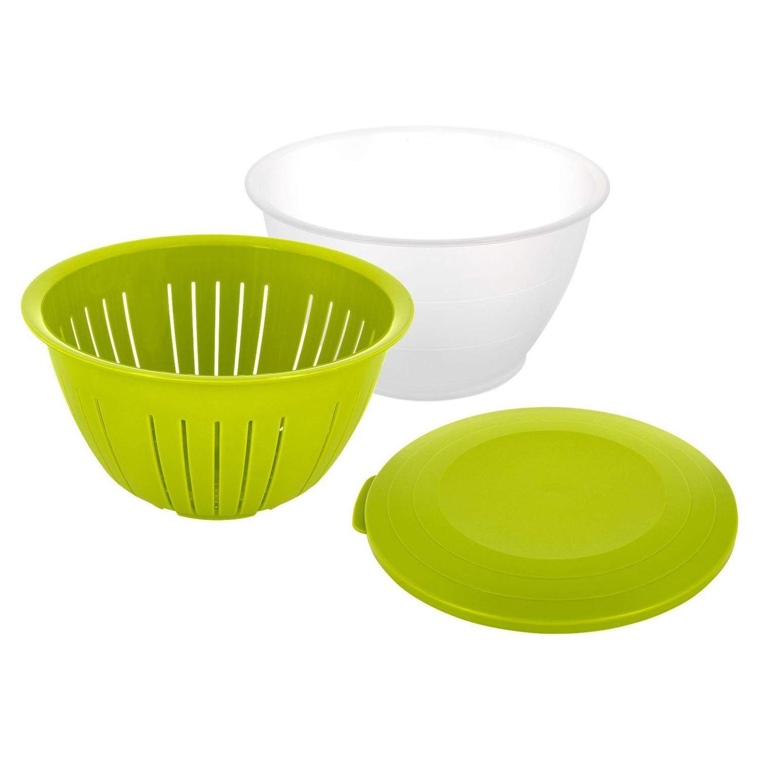 Westmark Bowl Set With Lid And Strainer 3 Pieces Volume 44 Litres Plastic 5390₽