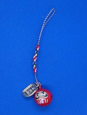 Daruma wind charm Red (Tiny size)