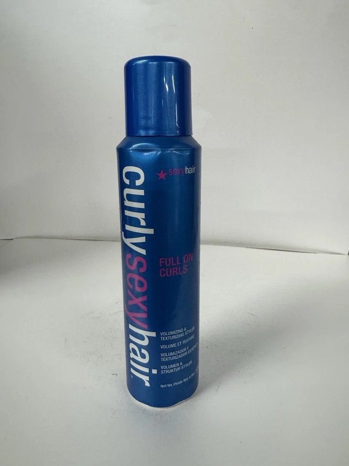 Peluquería rizada sexy completa con rizos voluminizadores y texturizantes. 4,4 oz. Foto 2 de 3