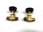 QTY-2 Hoke 3000 PSI Manual Brass Needle Valve 1/4" Male NPT 3712M4B