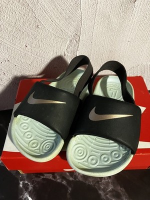 Nike Kawa Slides Mint Toddler 7