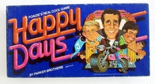 Vintage 1976 Parker Brothers, HAPPY DAYS, Fonzie's Real Cool Game, Complete