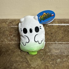 Cats Vs Pickles Catsper 4" Ghost Cat Bean Bag Plush New With Tags