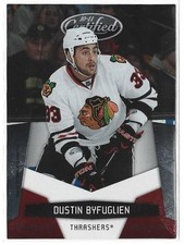 Dustin Byfuglien 2010-11 Certified Platinum Red #/999