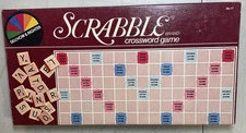 Vintage Scrabble Crossword  Game Selchow & Righter Co 1982 Complete