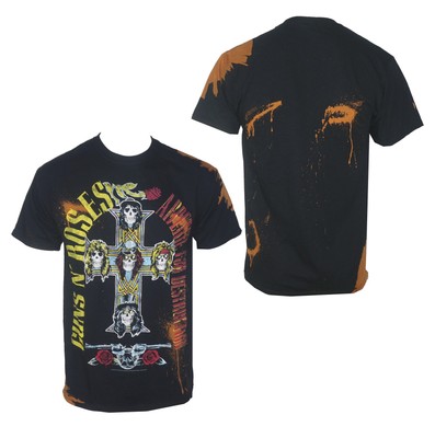 Authentic GUNS N ROSES Bleached AFD Appetite For Destruction T-Shirt S-2XL NEW