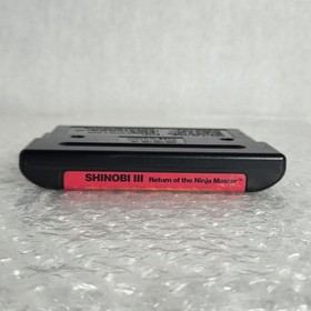Shinobi III: Return of the Ninja Master Sega Genesis No Manual Authentic Tested
