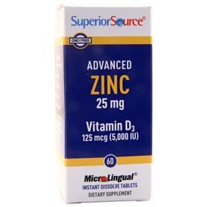 Superior Source Advanced Zinc 60 tabs 4490₽