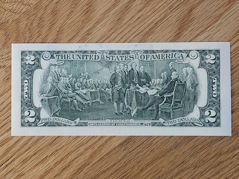 2009 $2 "STAR NOTE" DALLAS DISTRICT UNC/GEM K00205250* 512K RUN 3 OF 3 CONS SER - Image 2 of 4