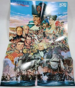 L'EMPEREUR Famicom version Koei L'EMPEREUR complete with box and manual