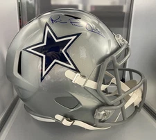 Michael Playmaker Irvin Cowboys Autographed Signed Full Size Speed Rep JSA COA