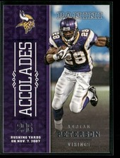 2016 Panini #2 Adrian Peterson Accolades Minnesota Vikings