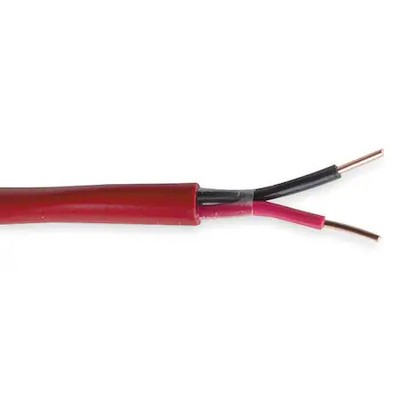 Carol E3602s.41.03 Fire Alarm Cable, 2 C, Red, Pvc, 1000 Ft.