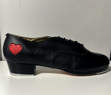 So Danca TA715 Professional Leather Tap Shoe W/Red Heart Mens FREE SHIPPING