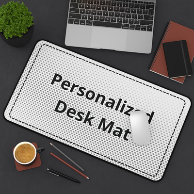 Custom Personalized Desk Mat Mouse Pad Large Game Keyboard  Gamer Geek