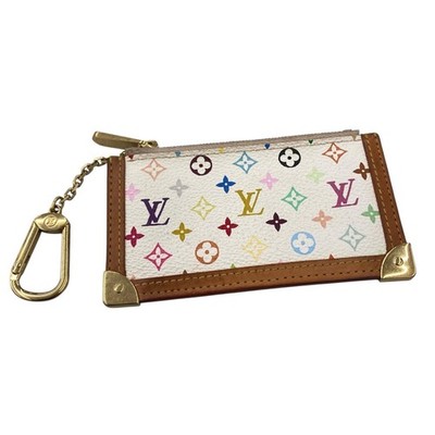 Louis Vuitton Multicolor Monogram Coin Case Geldbörse M92655 Damen Authentisch