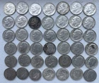 1964 Roosevelt Silver Dimes Lot Of 42 AUCTION KV-22