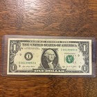 Birthday/Anniversary Note, 3/9/98 Fancy Serial Number  Dollar bill, I 00199893 A — photo 1