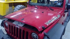 Used Hood Fits 2012 Jeep Wrangler Flat Center Grade B