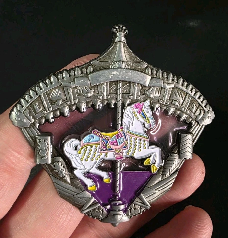 WDI Disney D23 King Arthur Carousel Mary Poppins Horse Stained Glass LE 300 Pin