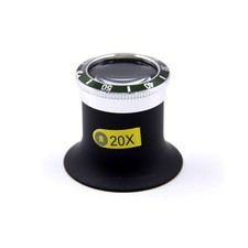 Watch Magnifier Glasses Loupe Jewel Watchmaker Repair Magnifying 10/20X