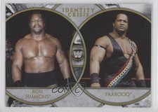 2018 Legends of the WWE Identity Crisis Duals Ron Simmons & Faarooq HOF 0x1