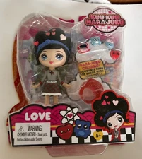 NIB - Kuu Kuu Hara Juku Miniature Doll w/ Charms And Ring