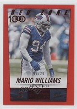 2014 Panini Hot Rookies Red Zone 18/20 Mario Williams #283 7p8
