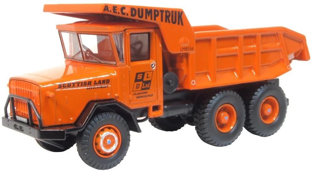 AEC 690 Dump Truck Scottish Land Development 1:76 Scale Oxford Diecast 76ACD004