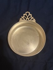 Vintage Silver Gifts A-1 Plate Ornate Handle 5 inch Porringer Dish Bowl Ashtray 