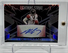 2020 Panini Obsidian Michael Vick Lightning Strike Electric Etch Red #2/10!