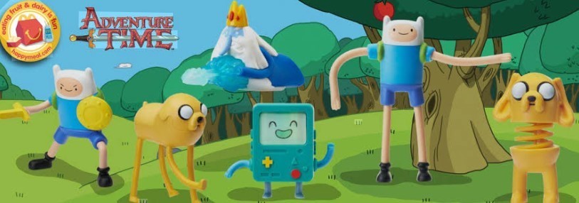 2014 ADVENTURE TIME MCDONALDS HAPPY MEAL TOYS - U - PICK | eBay