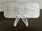 Rare - Mexico Casa de Moneda One Peso Note 1 oz .999 Aztec Liberty Silver BarBU