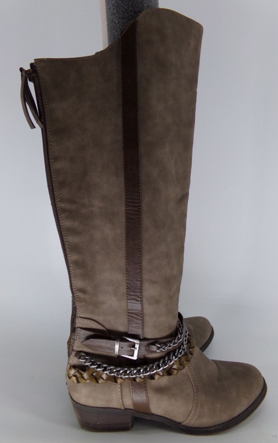 SAOLA Stivali donna Jakar suola BKE marroni stivali antistress SM taglia 10M