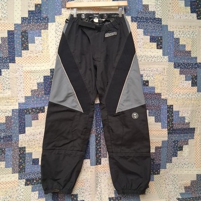 Moose Racing Gore-Tex Performance Riding Pants Black Grey Waterproof Mens 34
