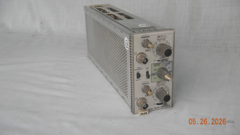 Tektronix 7A26 plugin